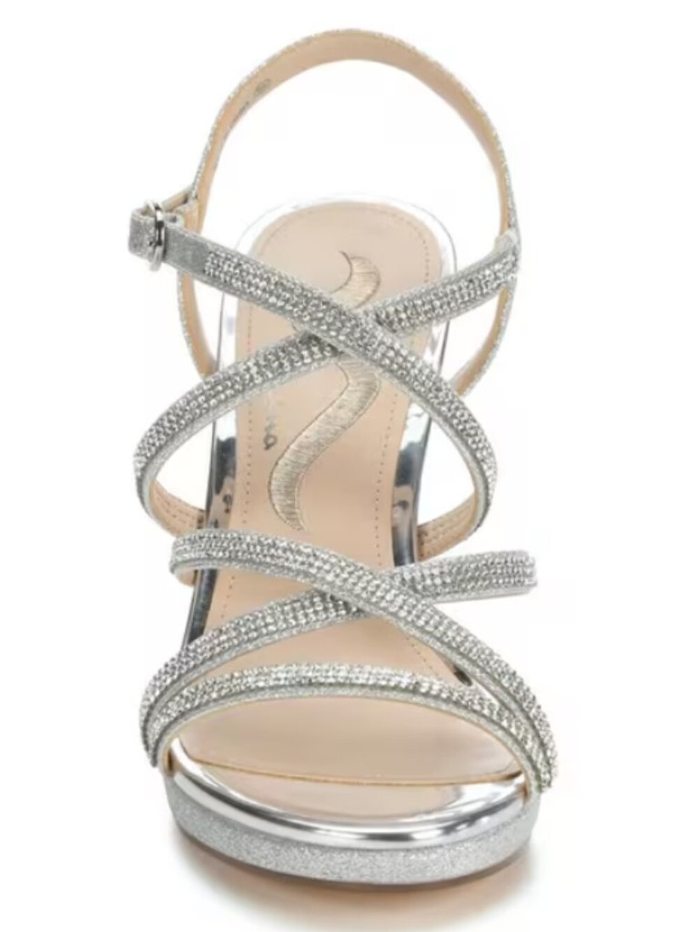 N by Nina Rami-YG Rhinestone Special Occasion/Bridal/Party Hi Heeled Shoes